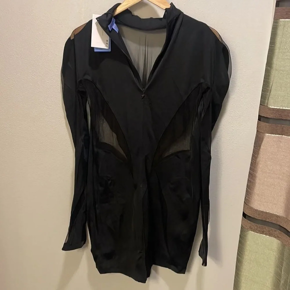 Nwt Mugler x H and M collab mesh dress - Picture 14 of 16
